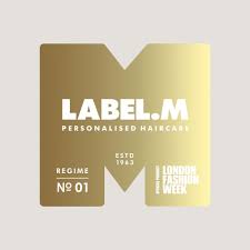 label m. logo